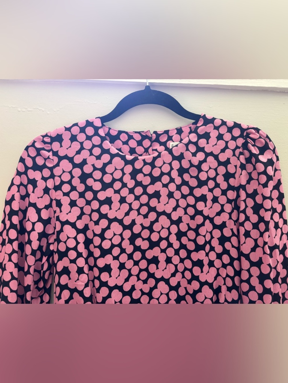 MANGO NWOT Women's Printed Cut-Out Detail Dress Sz 2 - Picture 7 of 14